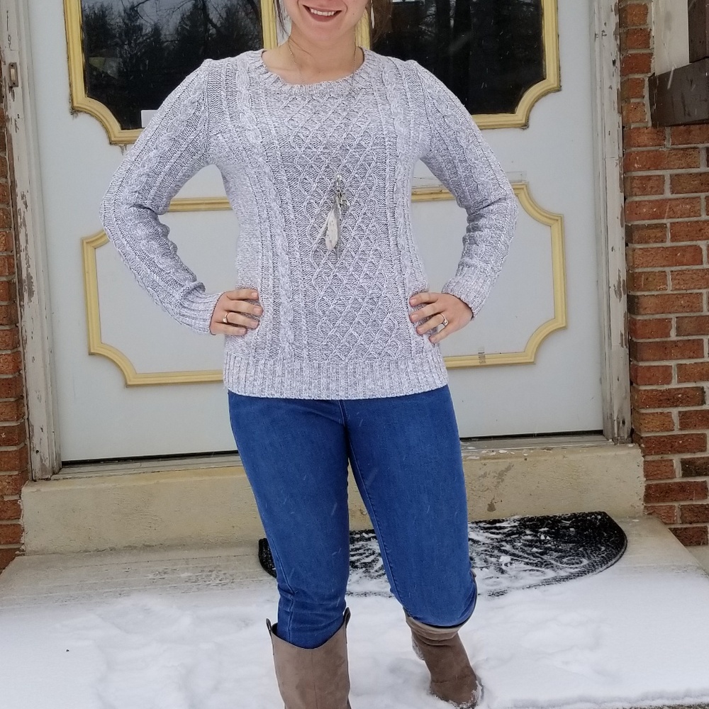 Grey sweater